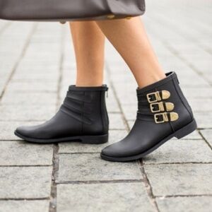 Loeffler Randall / Fenton Triple buckle rain boot